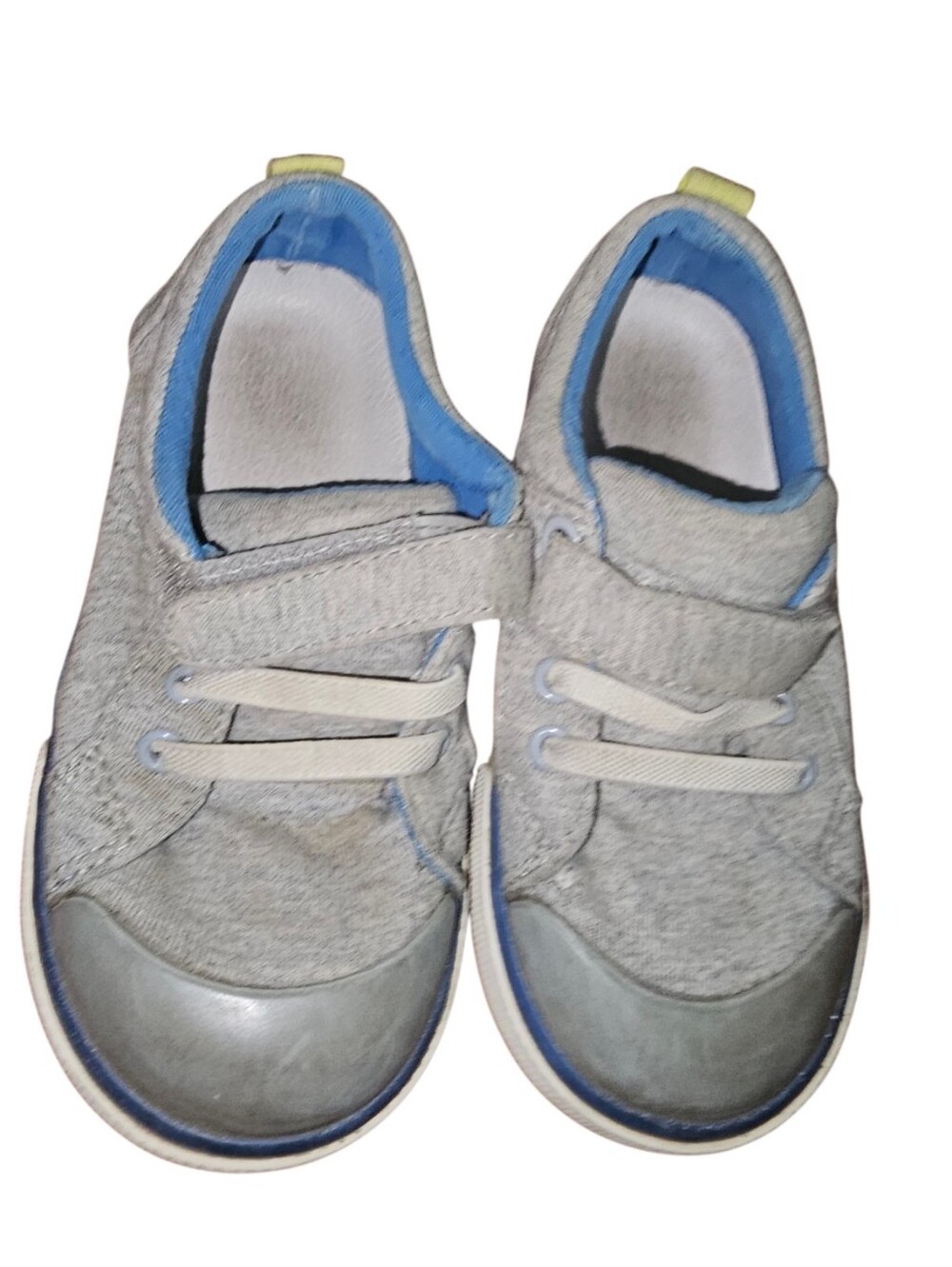 See Kai Run Kids Gray & Blue Casual Sneaker - Comfortable Everyday Shoe